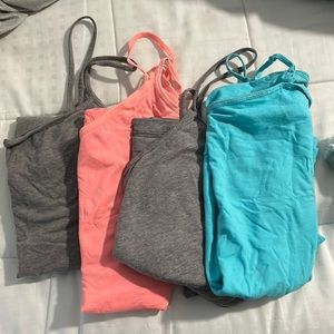 4 spaghetti strap tank tops
